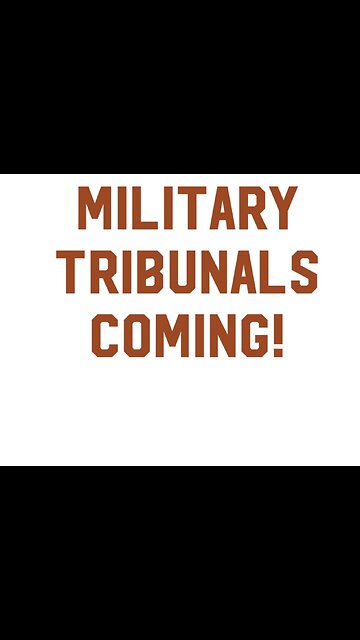 Generals will Begin Trials For Crimes Against Humanity