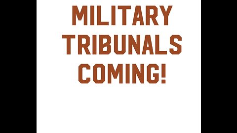 Generals will Begin Trials For Crimes Against Humanity