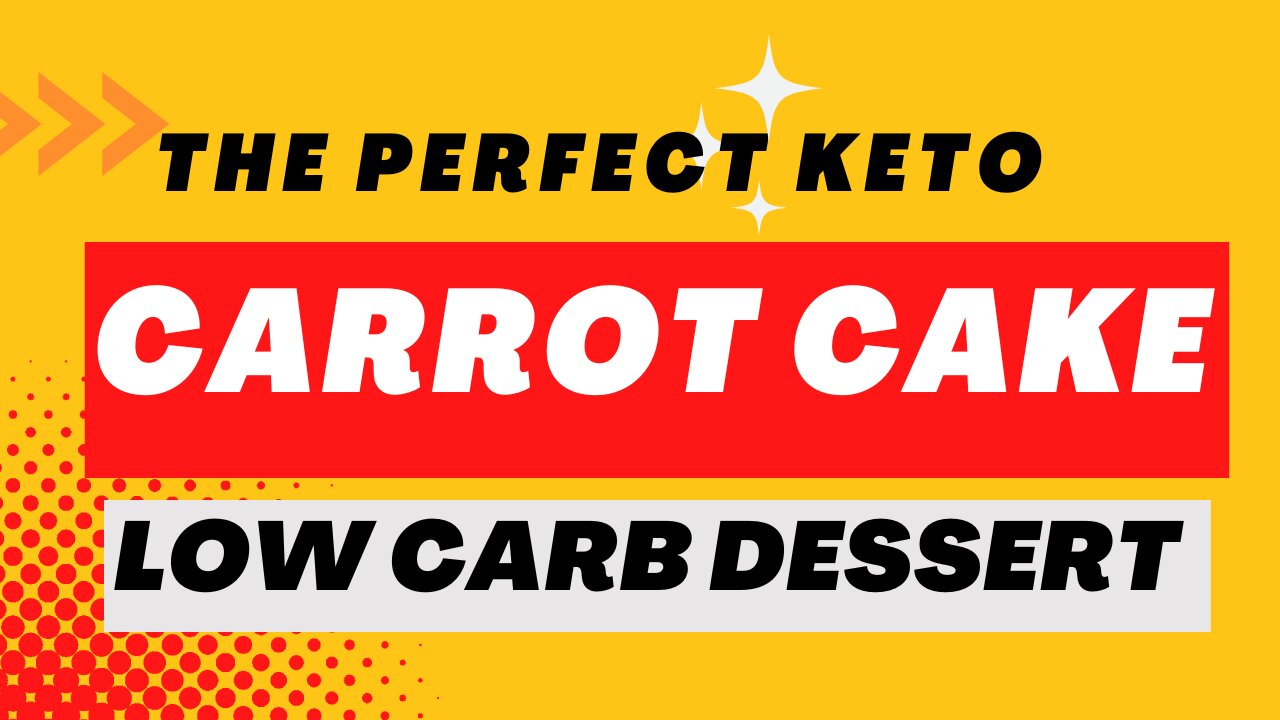 KETO CARROT CAKE