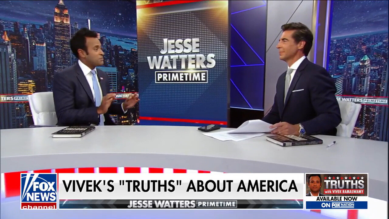 Vivek Ramaswamy Shares Some 'Truths' On 'Jesse Watters Primetime'