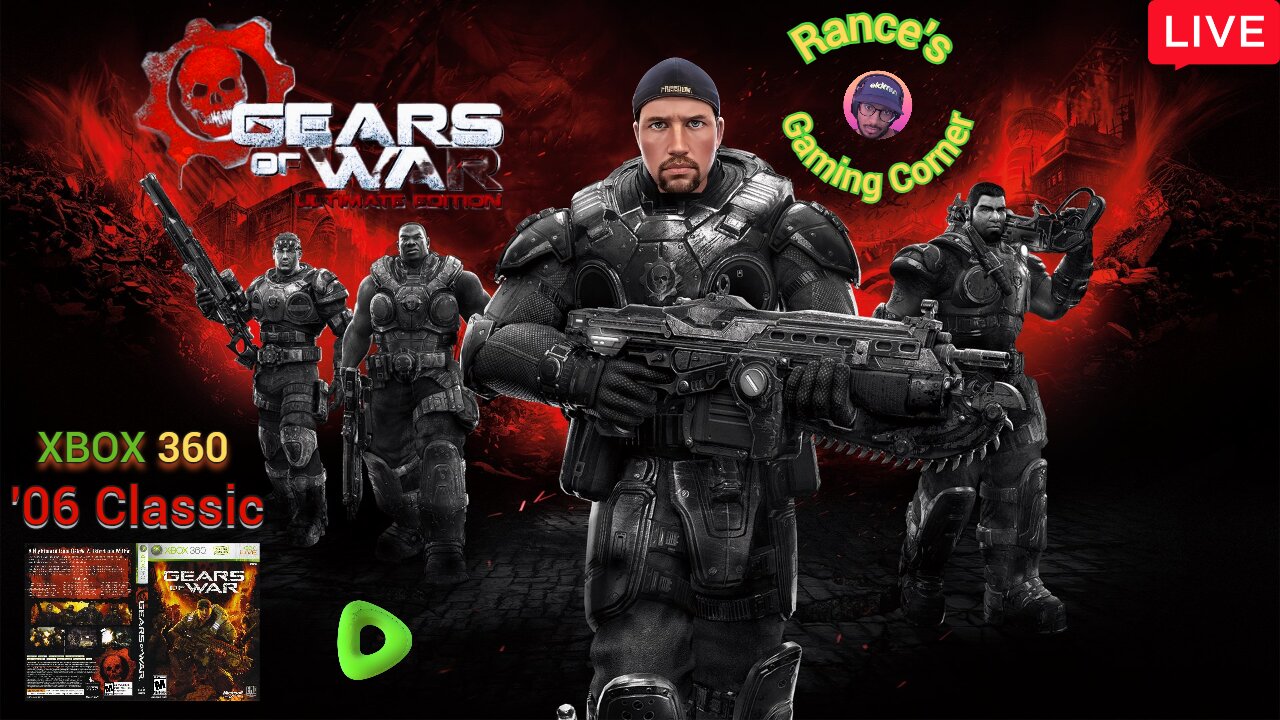 Riding the Night R.A.A.M. Train | Gears of War 1 (Insane) Finale + Halo MCC w/Rance