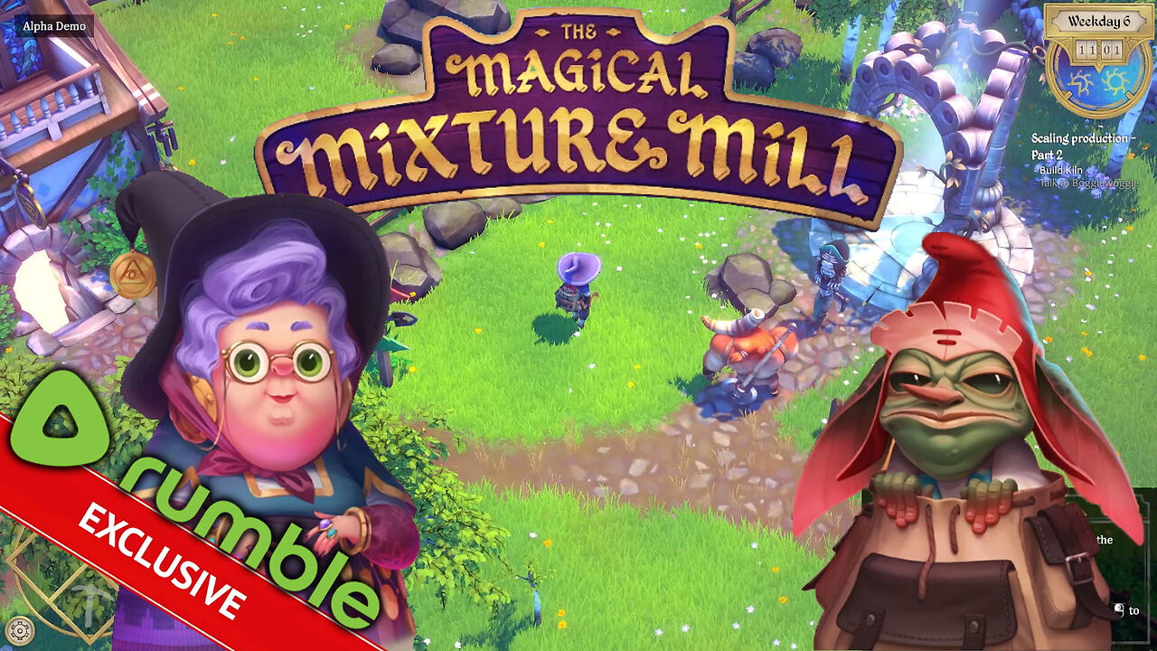 The Magical Mixture Mill - Learning Alchemy From a Granny Witch (Casual Crafting/Management Game)