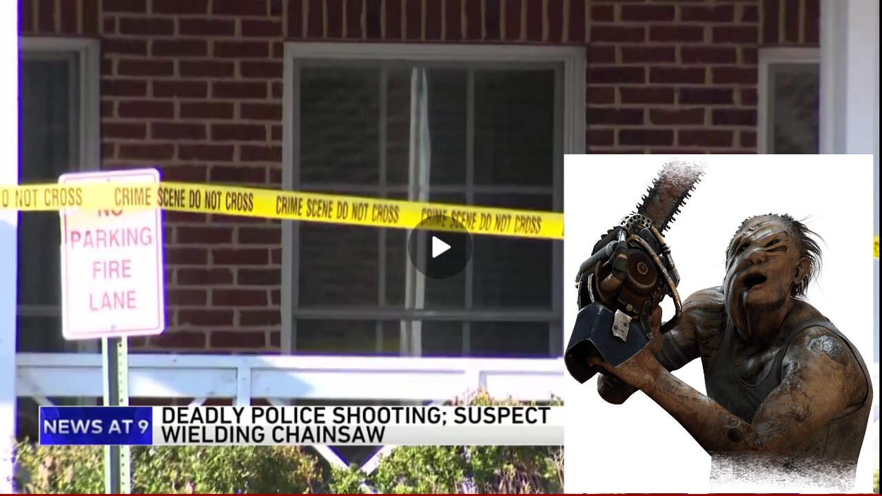 Police shoot & kill chainsaw-wielding man at Illinois assisted living facility