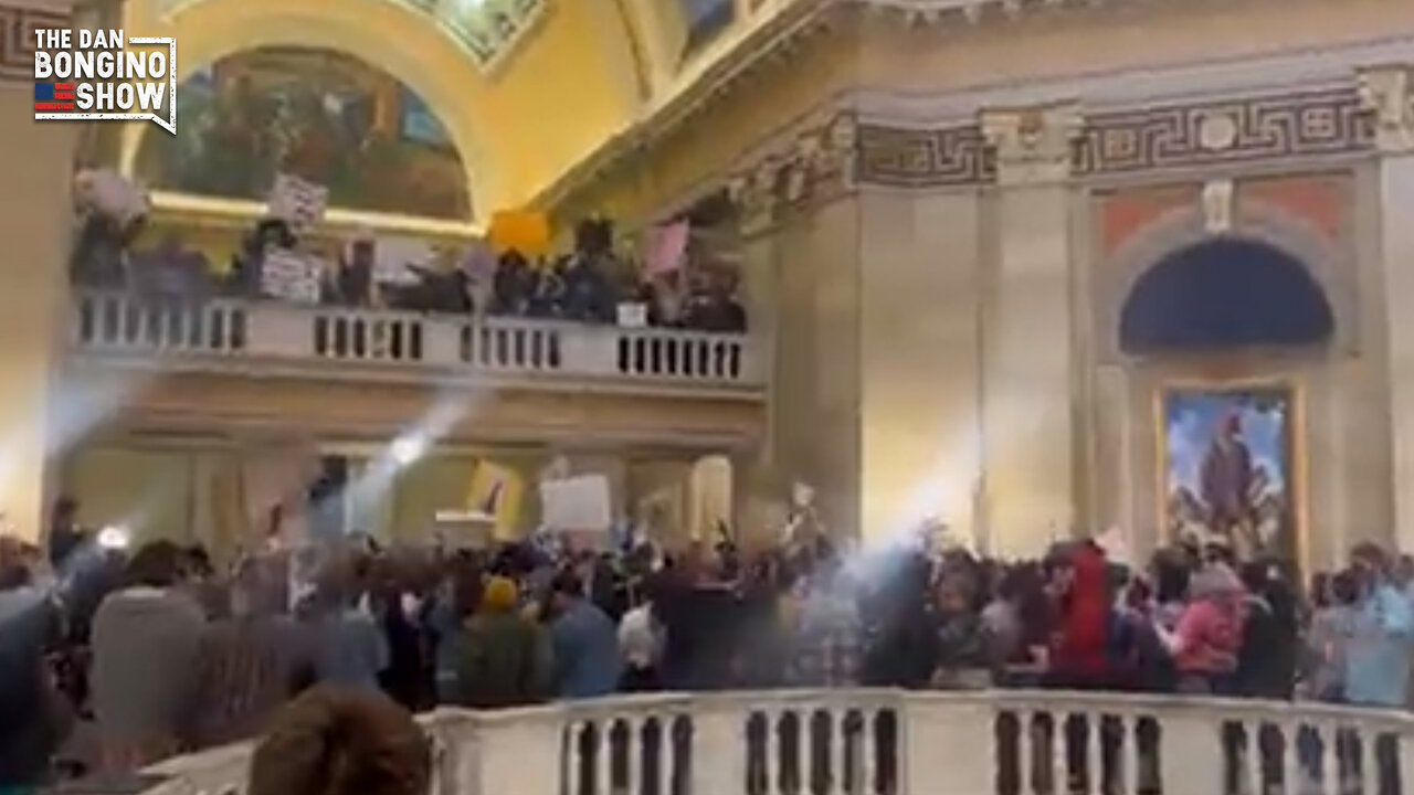 Leftist Trans Protesters STORM Oklahoma Capitol - Where Are the Repercussions?