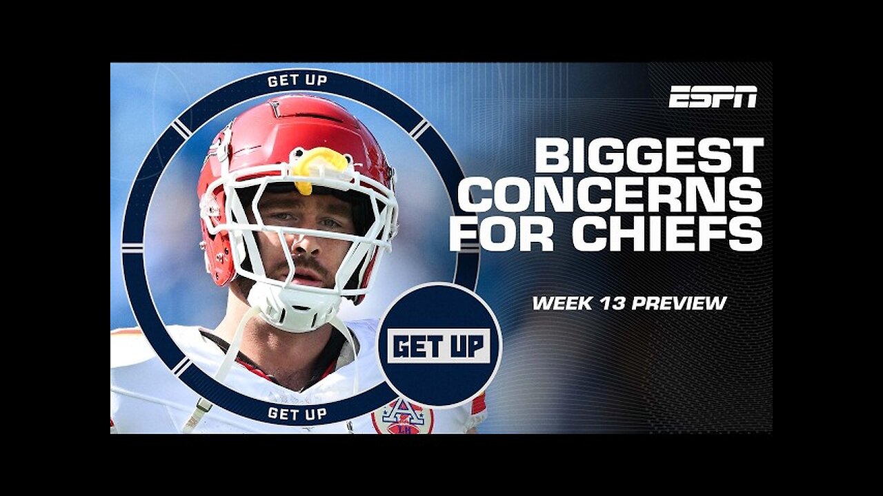 The biggest concerns for the Chiefs + Can the Cowboys make a playoff push? | Get Up