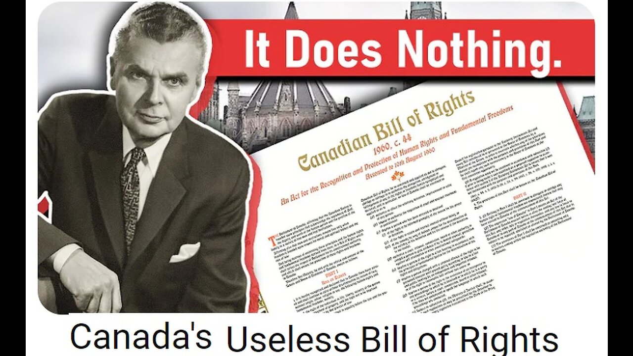 Canadian Bill of Rights , Charter of Rights & Notwithstanding Clause!