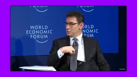 WEF - PFIZER CEO TALKING ABOUT BIOLOGICAL CHIPS IN TABLETS THAT DISSOLVES IN YOUR SYSTEM
