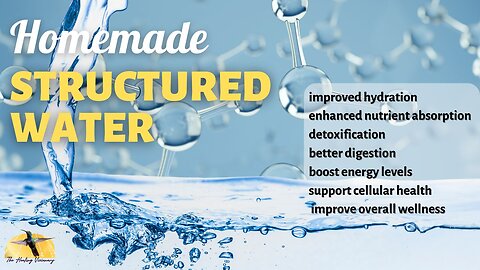 Easy Structured Water Device DIY