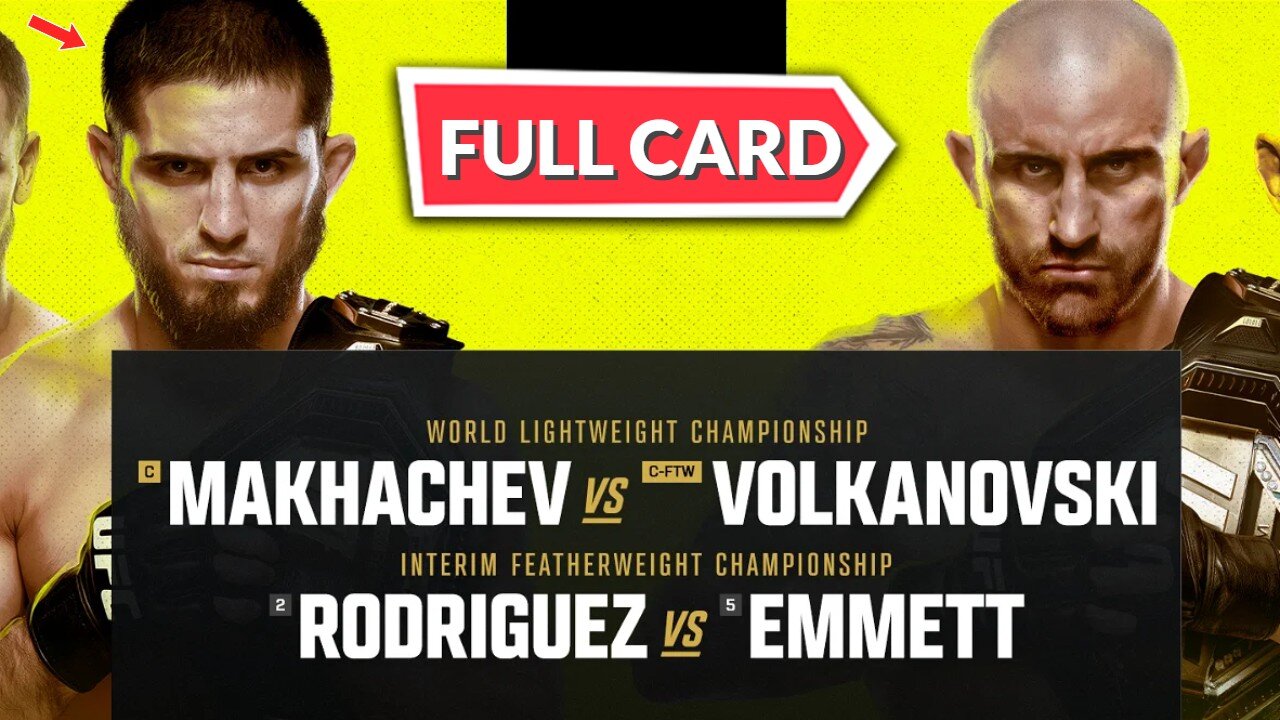 UFC 284 Full Card Breakdown, Predictions & Betting Tips | Islam Makhachev vs Alexander Volkanovski