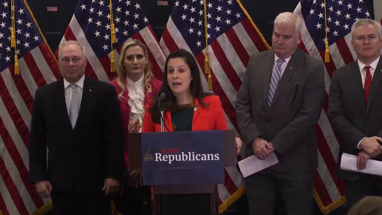 House Republicans: House GOP leaders Stefanik, Scalise hold weekly news briefing