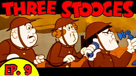 The 3 Stooges ( Hold That Line ) Full Cartoon 1965