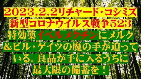 2023.02.02 リチャード・コシミズ新型コロナウイルス戦争５２３
