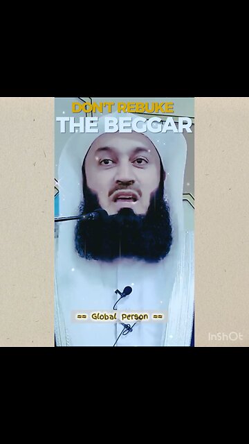 Don't Rebuke The Beggar