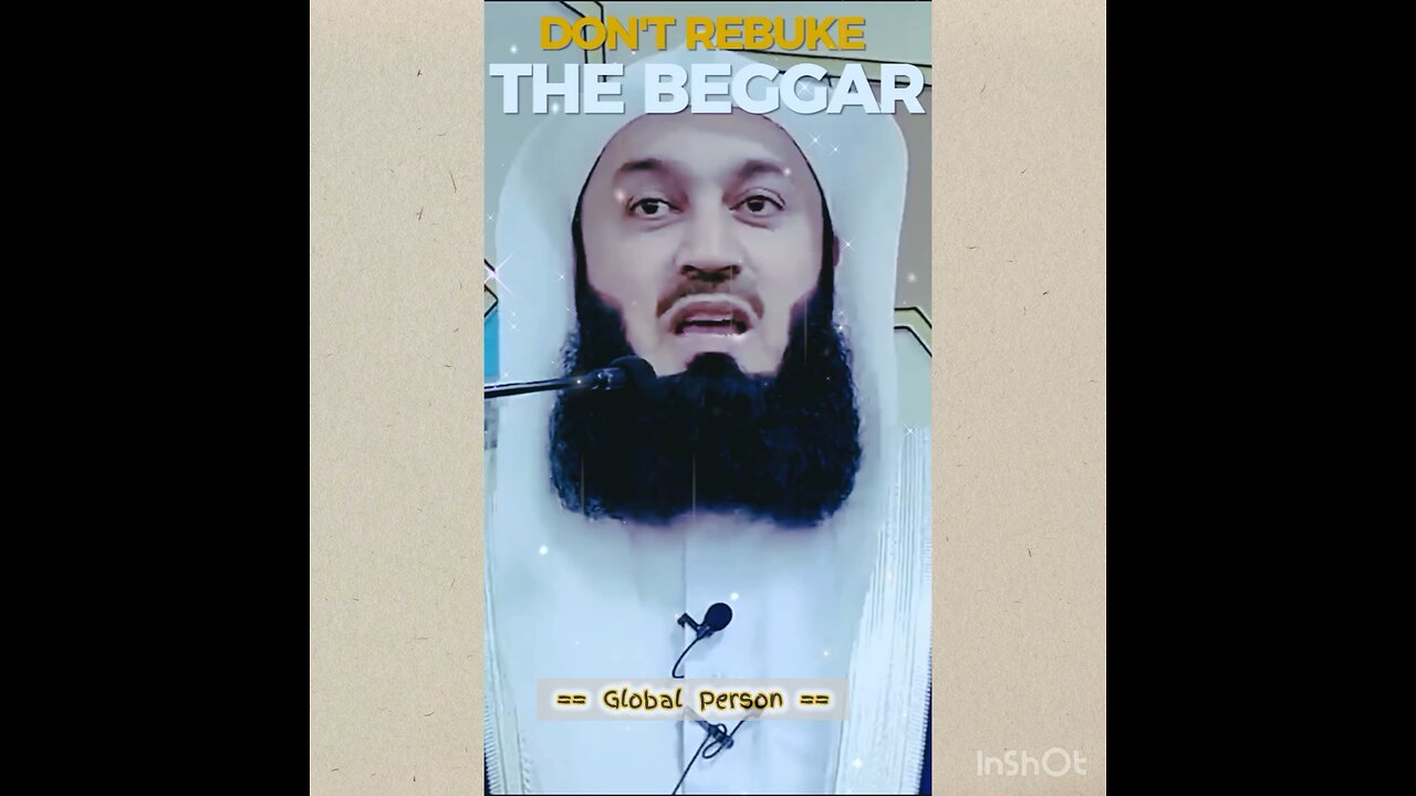 Don't Rebuke The Beggar