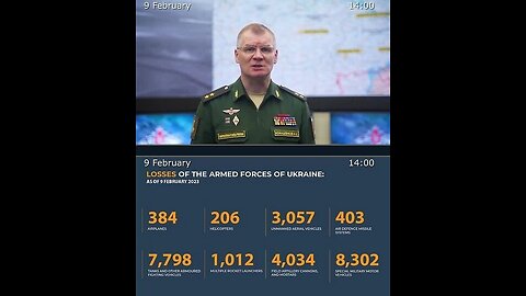 09.02.23 ⚡️ Russian Defence Ministry report on the progress of the deNAZIfication of Ukraine