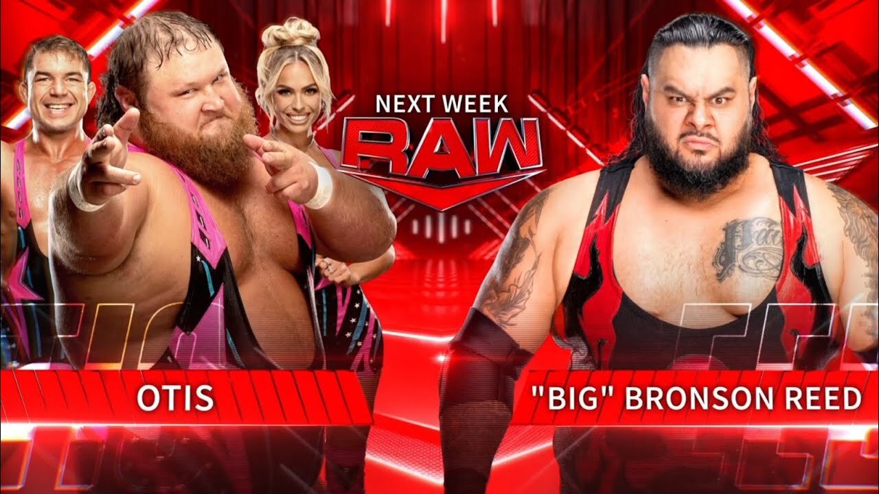 WWE RAW Bronson Reed VS Otis | Kai Wrestling Broadcast