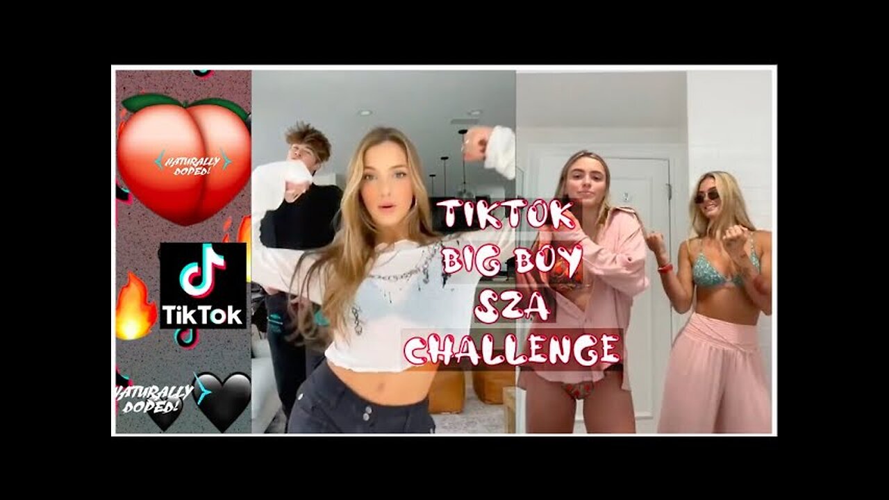 BIG BOY SZA ⚡️DANCE TREND 🤷‍♀️ TIKTOK CUTE GIRLS 🍑#shortsvideo #shorts