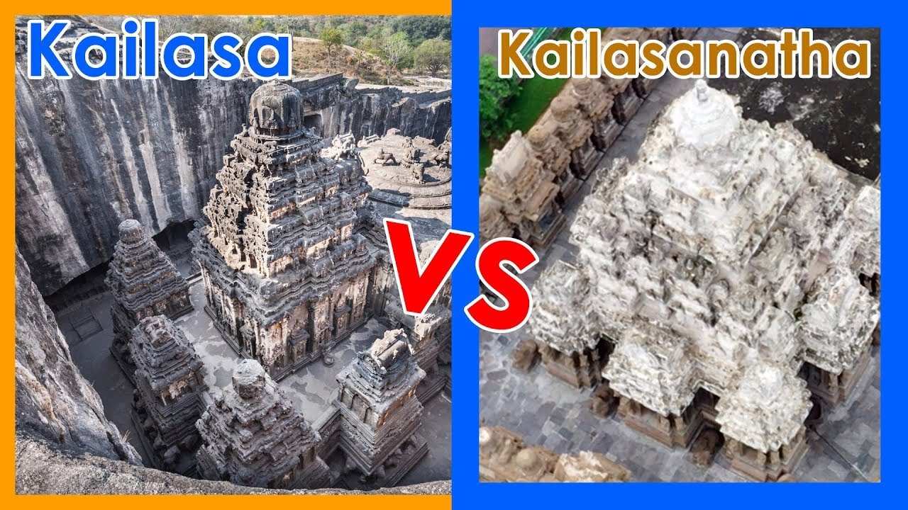 Prototype of Kailasa Temple at Ellora Caves Discovered! 100% Proof - Kanchi Kailasanathar Temple