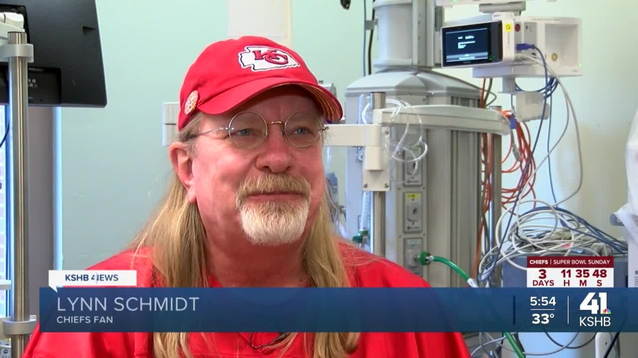 Chiefs fan raises awareness about American Heart Month