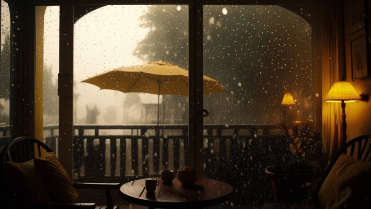 A Storm from a Verandah in Cologne