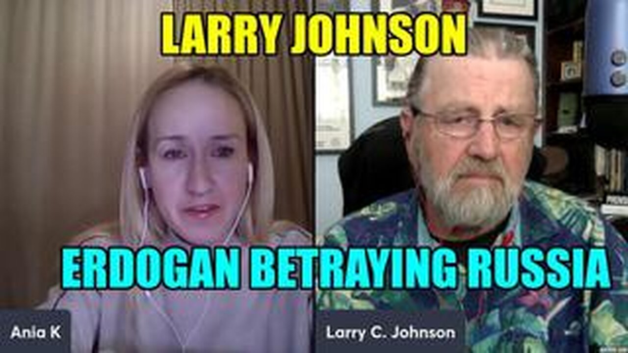 LARRY JOHNSON about SYRIA, ERDOGAN BETRAYING RUSSIA and KASH PATEL as a new DIRECTOR of FB