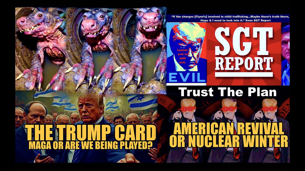 SGT Report Trust Trump As Synagogue of Satan Usurp USA Transition Team Jared Kushner Howard Lutnick