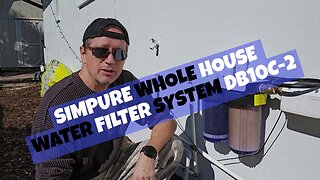 SimPure Whole House Water Filter Review | 2-Stage Clear Water Filtration System