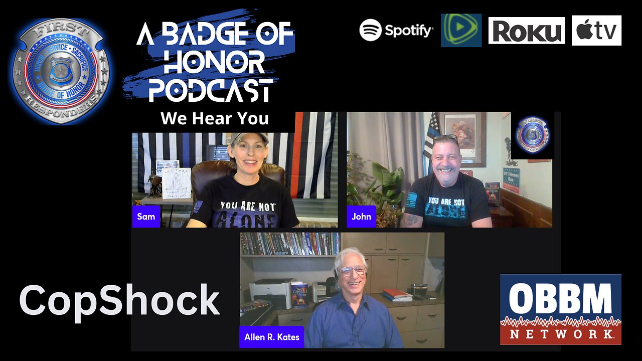 CopShock with Allen R. Kates - A Badge of Honor Podcast