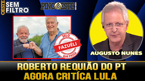 Ex-governador Roberto Requião do PT critica lula [AUGUSTO NUNES]