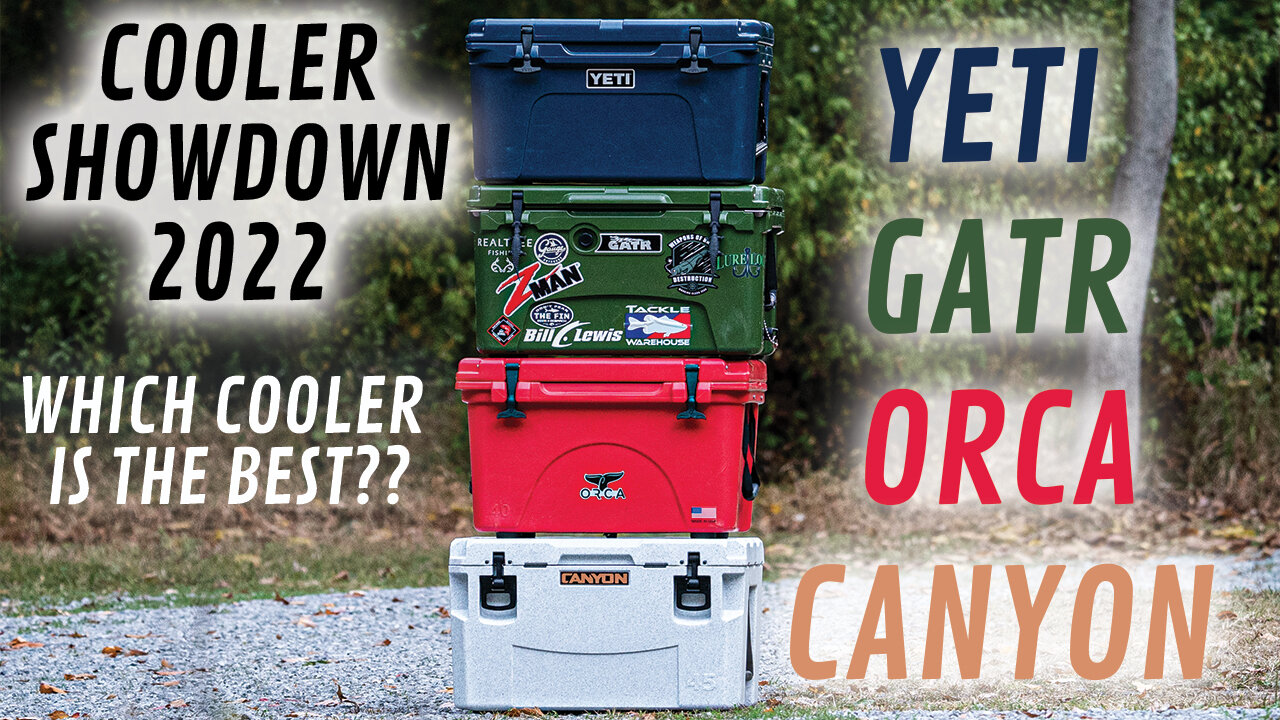 Cooler Showdown 2023 | ORCA vs. Yeti vs. Canyon vs. GATR - Which cooler is the best???