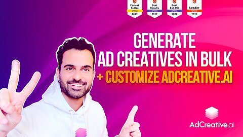 Generate Ad Creatives in Bulk in a matter of seconds! ⚡️ + Custom Branding 🎨 - New Features! 📦