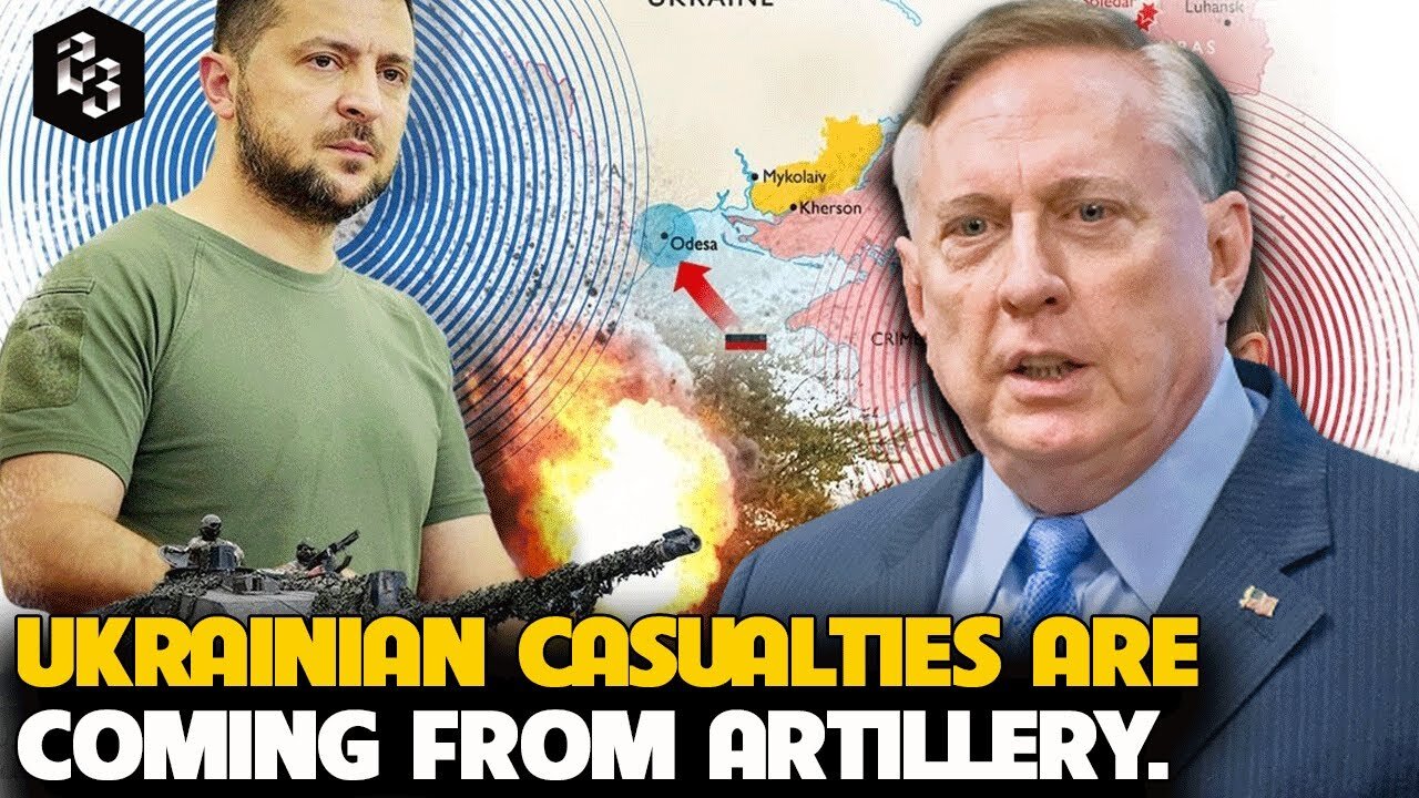 Douglas Macgregor - Ukraine Casualties Are Coming From Artillery