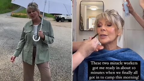 Ruth Langsford Battles Jungle Floods