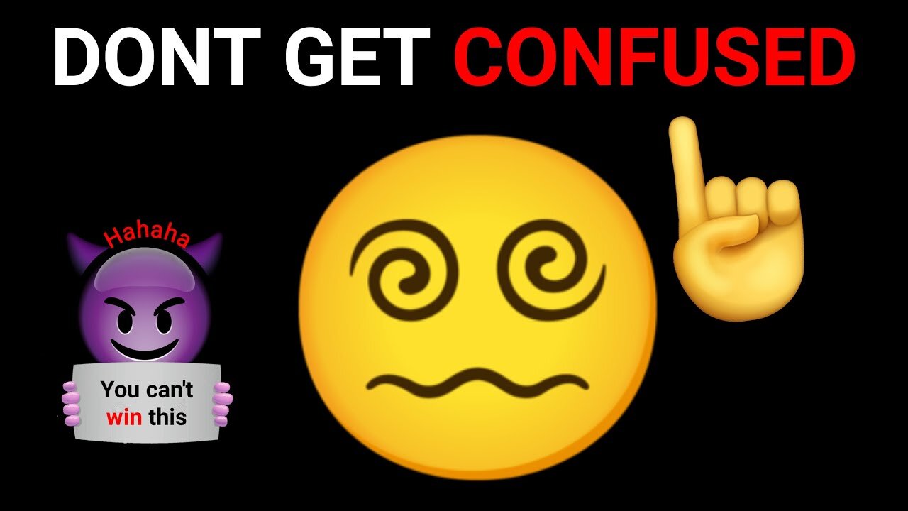 Don't Get Confused while watching this video..(Hard)