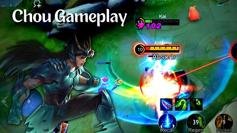 Chou Gameplay || Mobile Legends Bang Bang