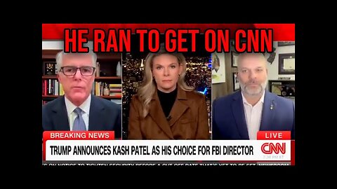 Former Corrupt FBI Cry to CNN About Trumps NEW FBI DIRECTOR [IT'S OVER FOR THEM]