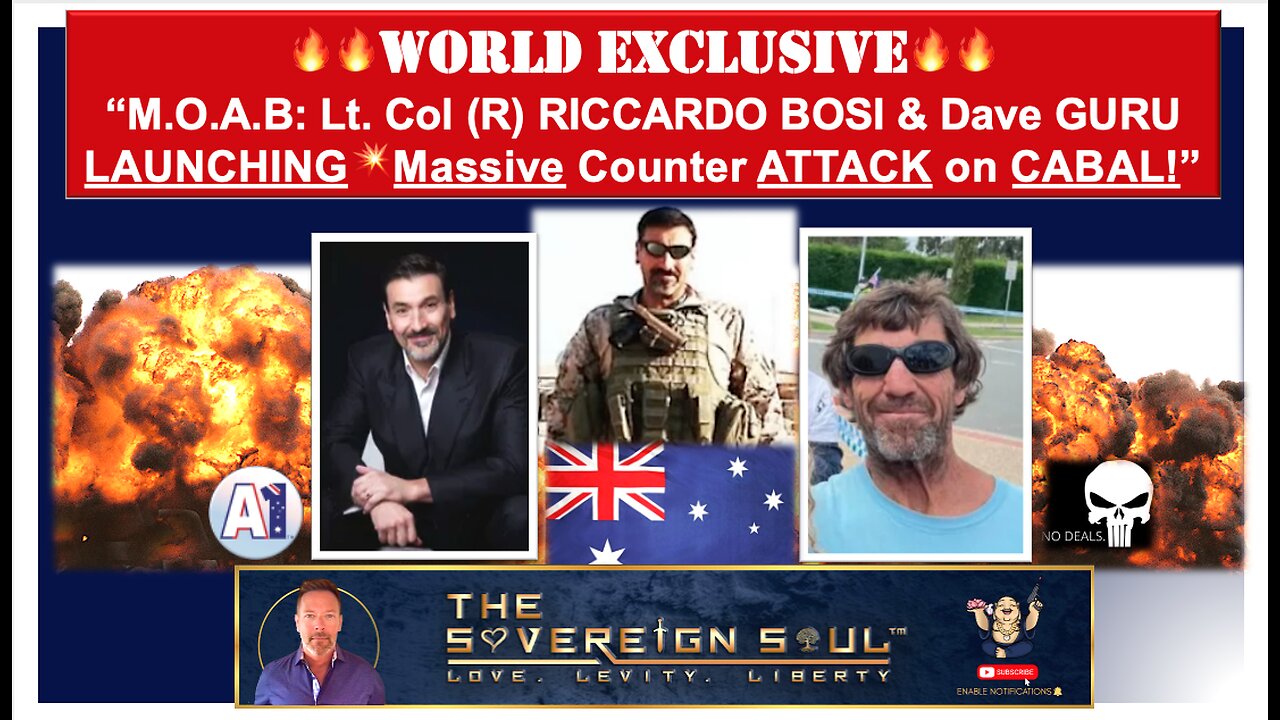 🔥🔥WORLD EXCLUSIVE🔥🔥MOAB from RICCARDO BOSI & Dave GURU Graham, LAUNCH💥Counter ATTACK on CABAL!💪