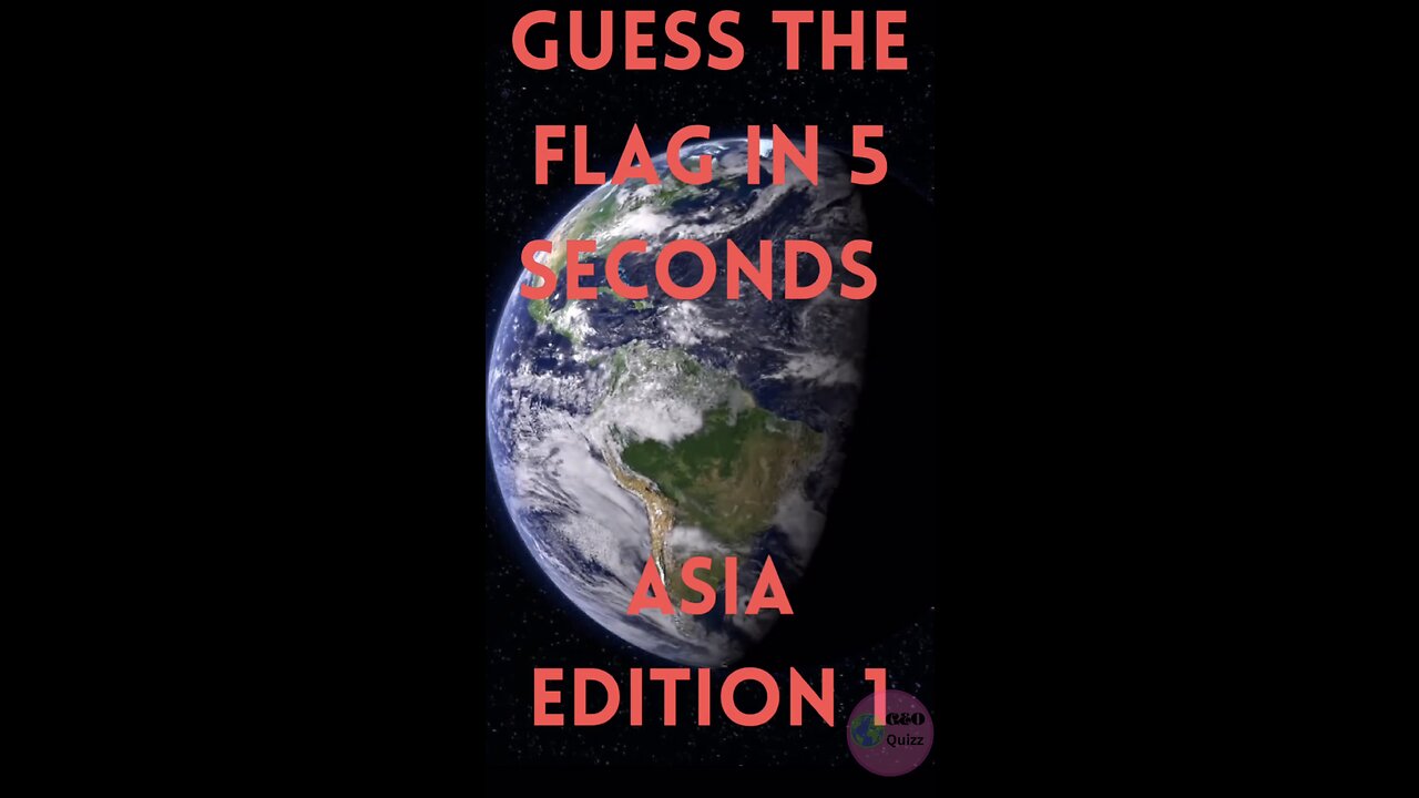 Geography Quiz | Guess The Flag In 5 Seconds | Asia Edition 1 | Geography | Quiz | General Knowledge | News |