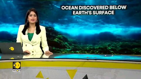 Ocean discovered about 700 kilometres below the Earth's surface.