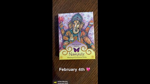 2/4/23 card: infinite blessings