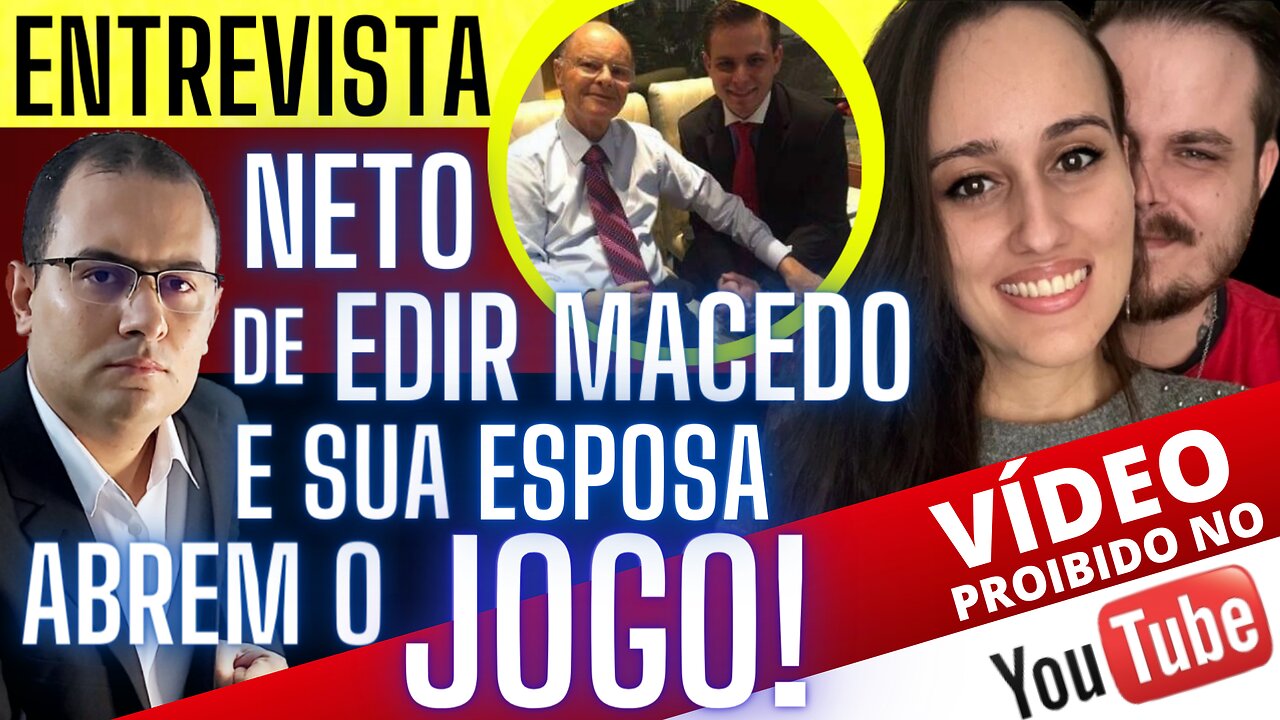 ⚠️FULL INTERVIEW - EDIR MACEDO'S GRANDSON AND HIS WIFE OPEN THE GAME - FORBIDDEN ON YOUTUBE