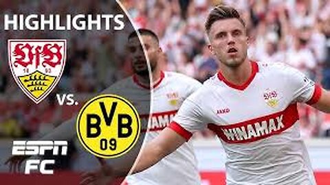 VfB Stuttgart vs Borussia Dortmund | Highlights | Bundesliga | 22nd September 2024