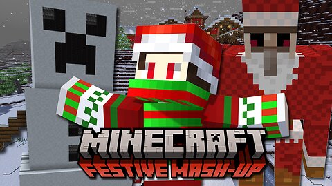 Exploring the Minecraft Festive Mash-Up Pack!