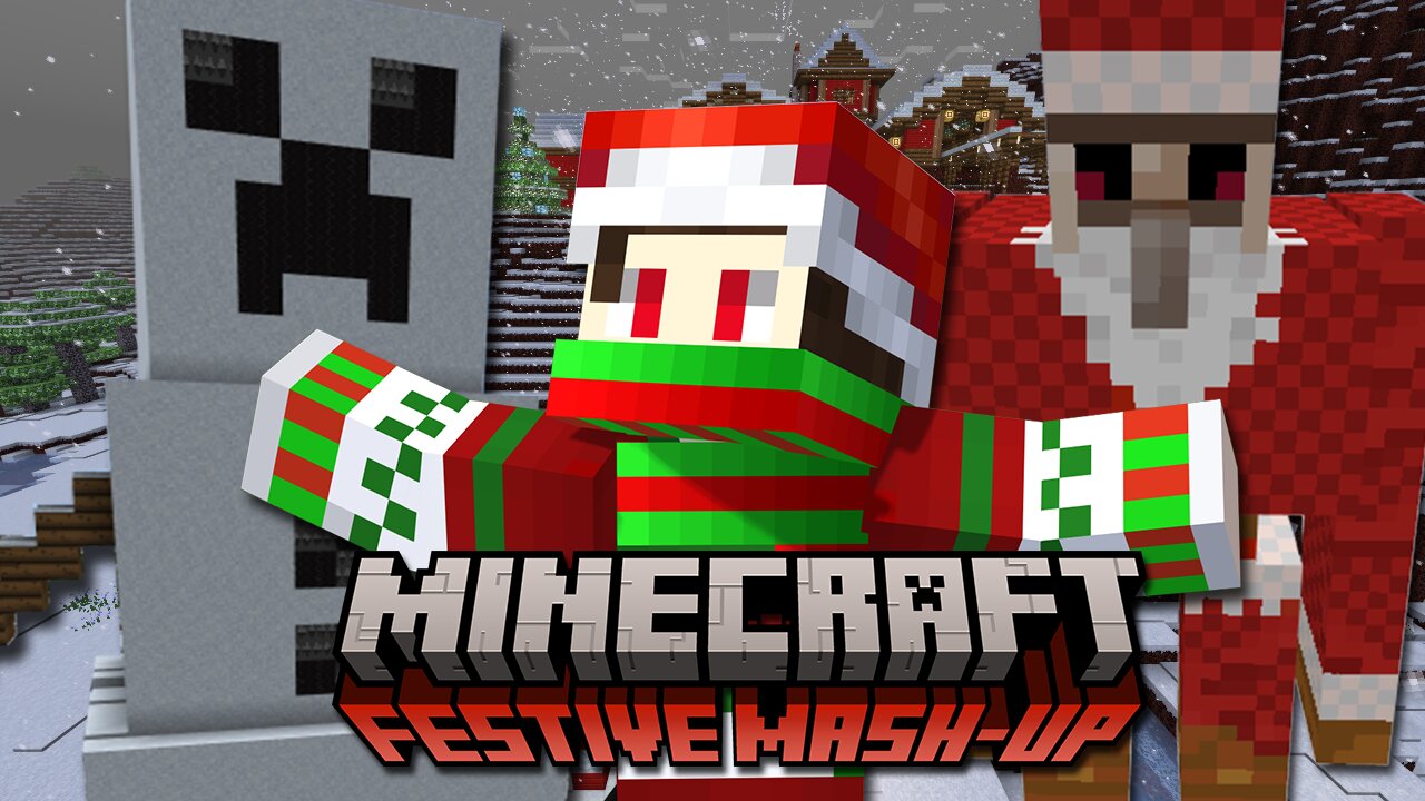 Exploring the Minecraft Festive Mash-Up Pack!