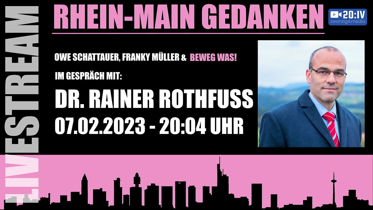 Rhein Main Gedanken 111-Beweg Was! Im Gespräch mit Dr. Rainer Rothfuß