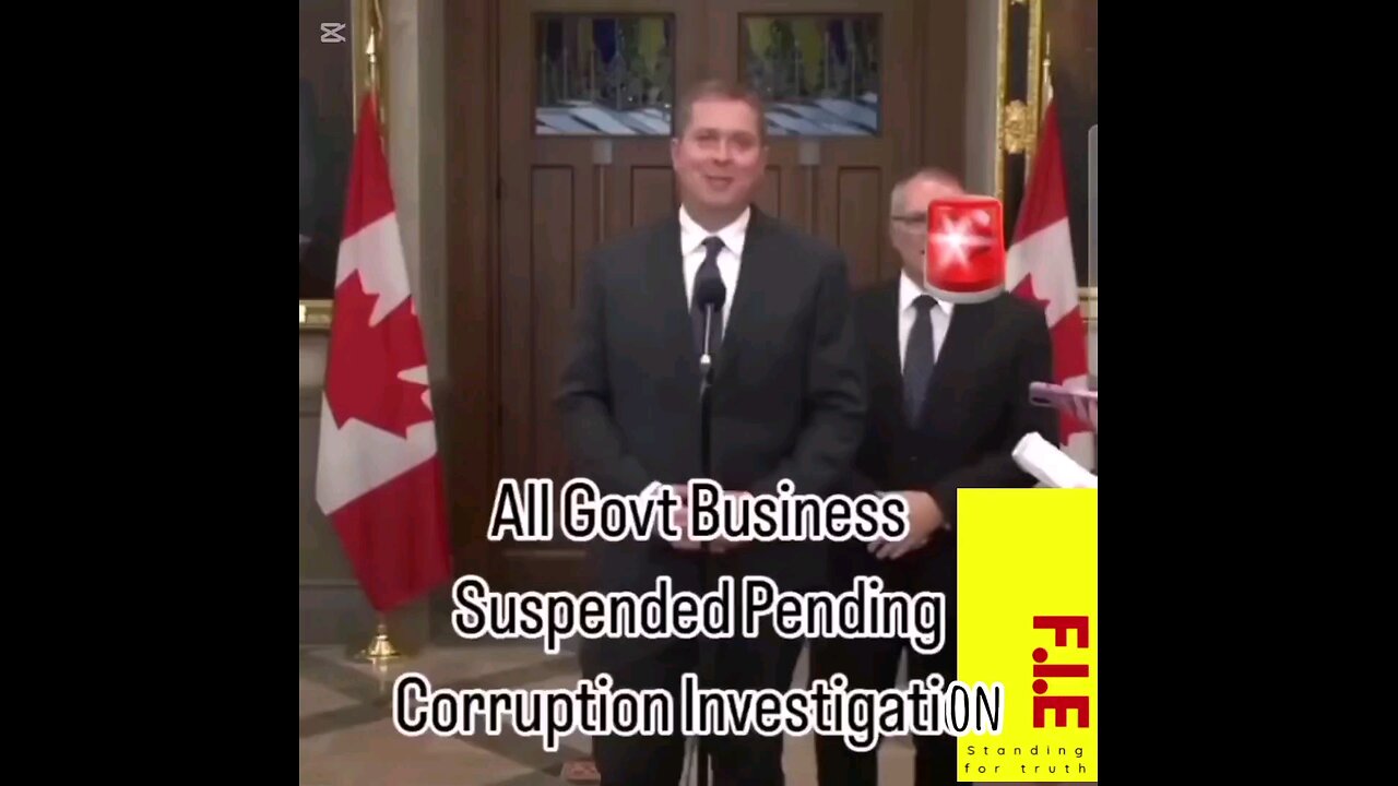 Canadian Government Business Suspended