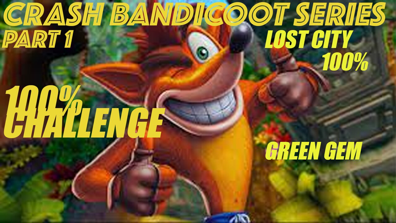 Crash Bandicoot: Lost City Green Gem