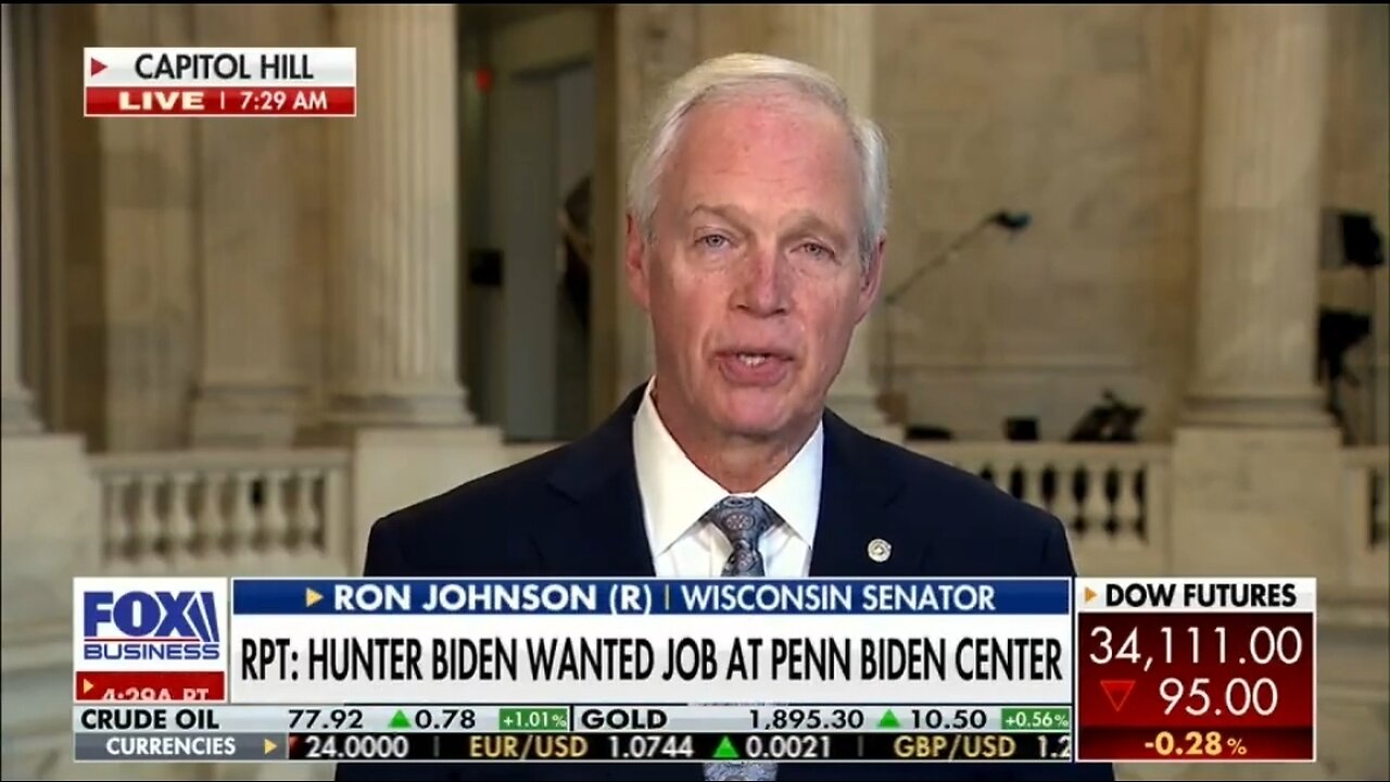 Radical Left Has Infiltrated America: Sen Ron Johnson