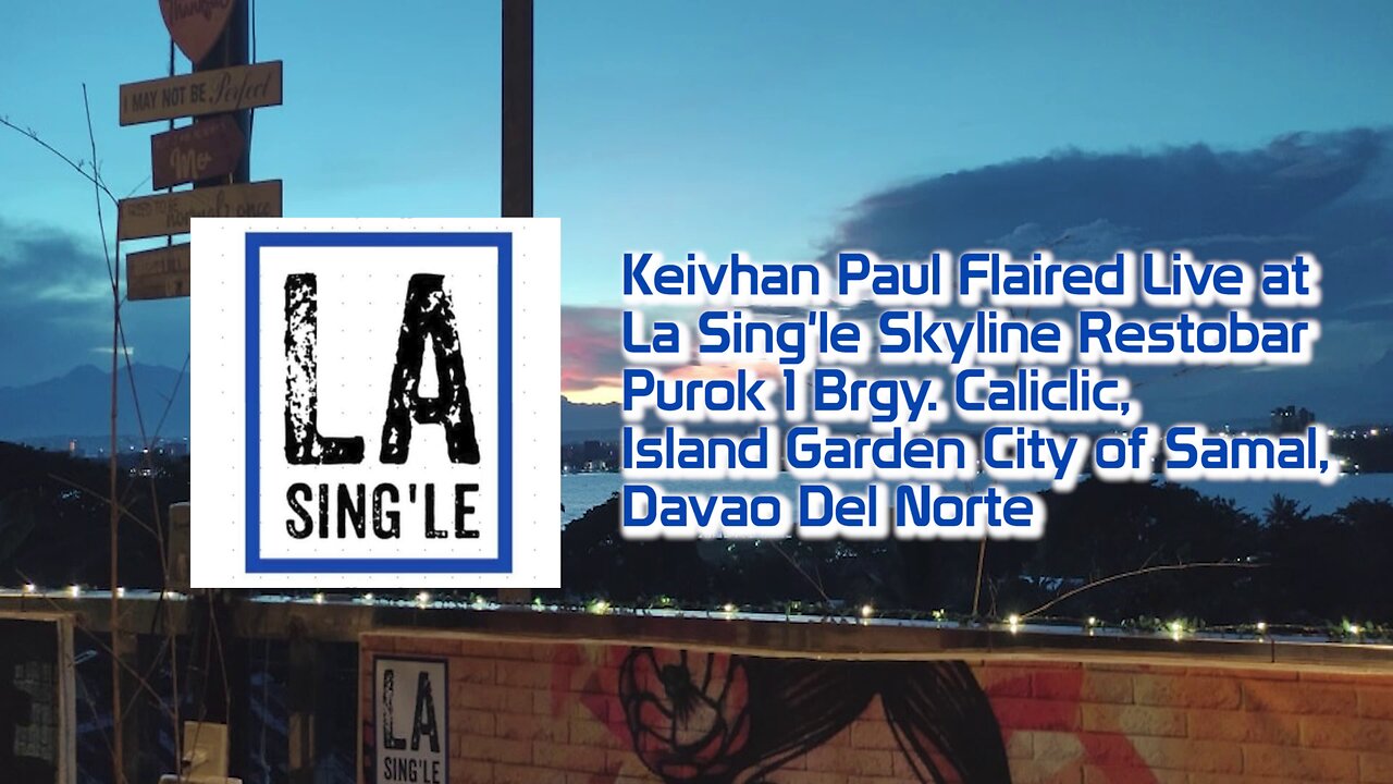 Keivhan Paul Flaired Perform At La Single Skyline Restobar