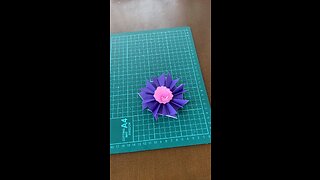 Paper flowers , simple and beautiful flowers